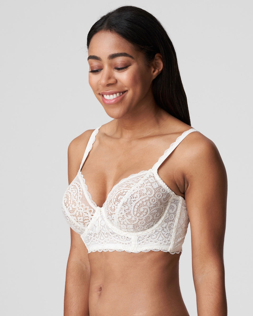 Prima Donna Twist I Do Longline Bra Natural French Bikini