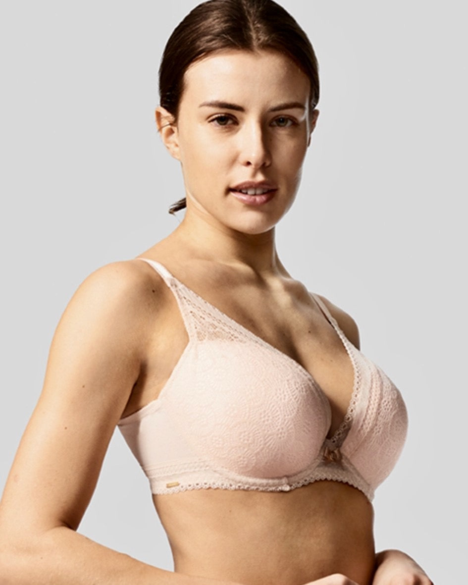Chantelle Absolute Invisible Extra Push Up Bra: Golden Beige